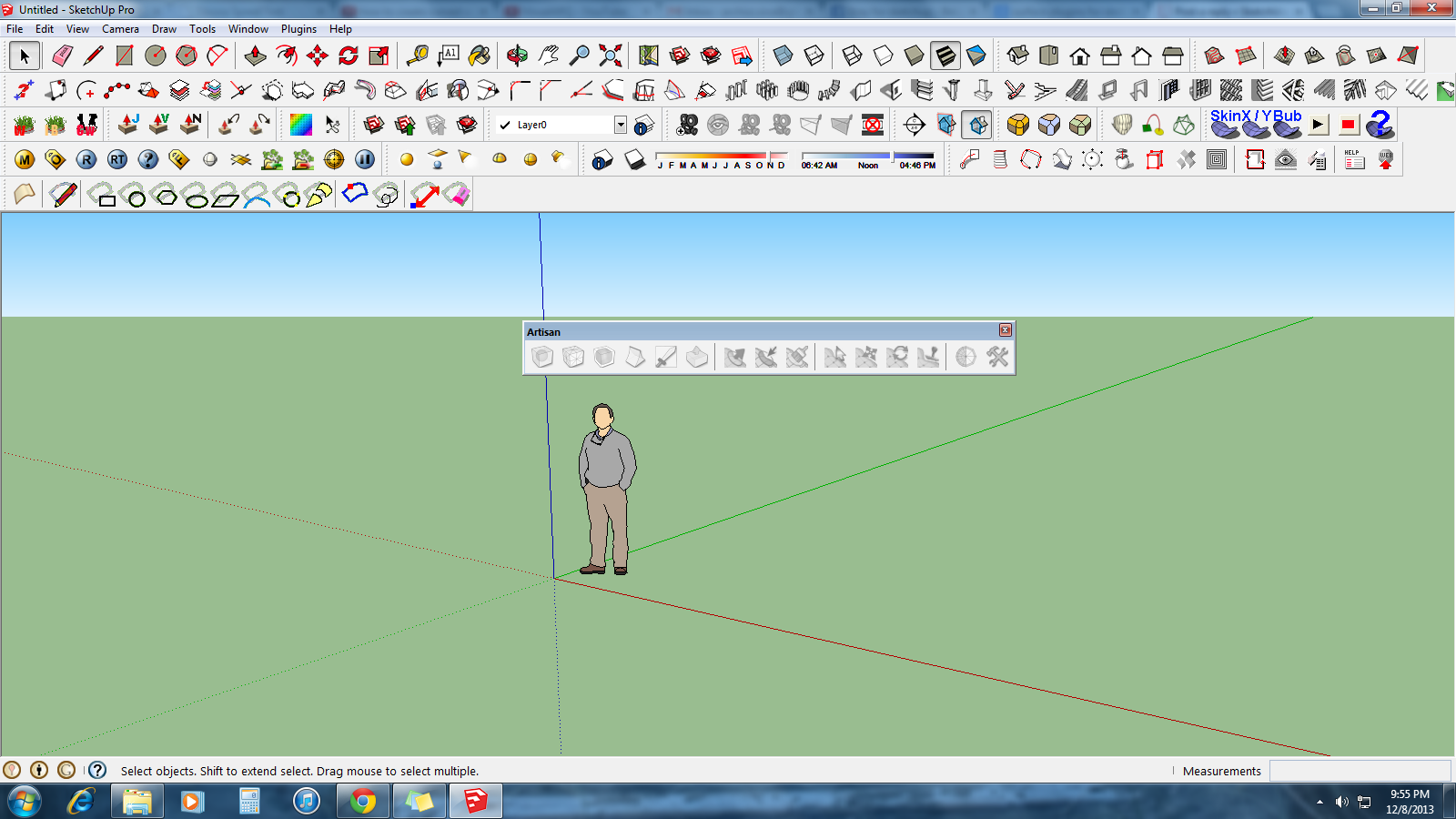this is how showing in my sketchup screen pls help me out.