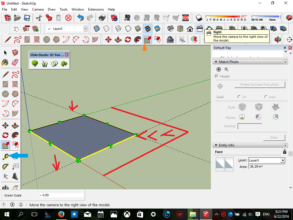 how to resize a rectangle after youve already drawn it using tape measure and scale tool.png