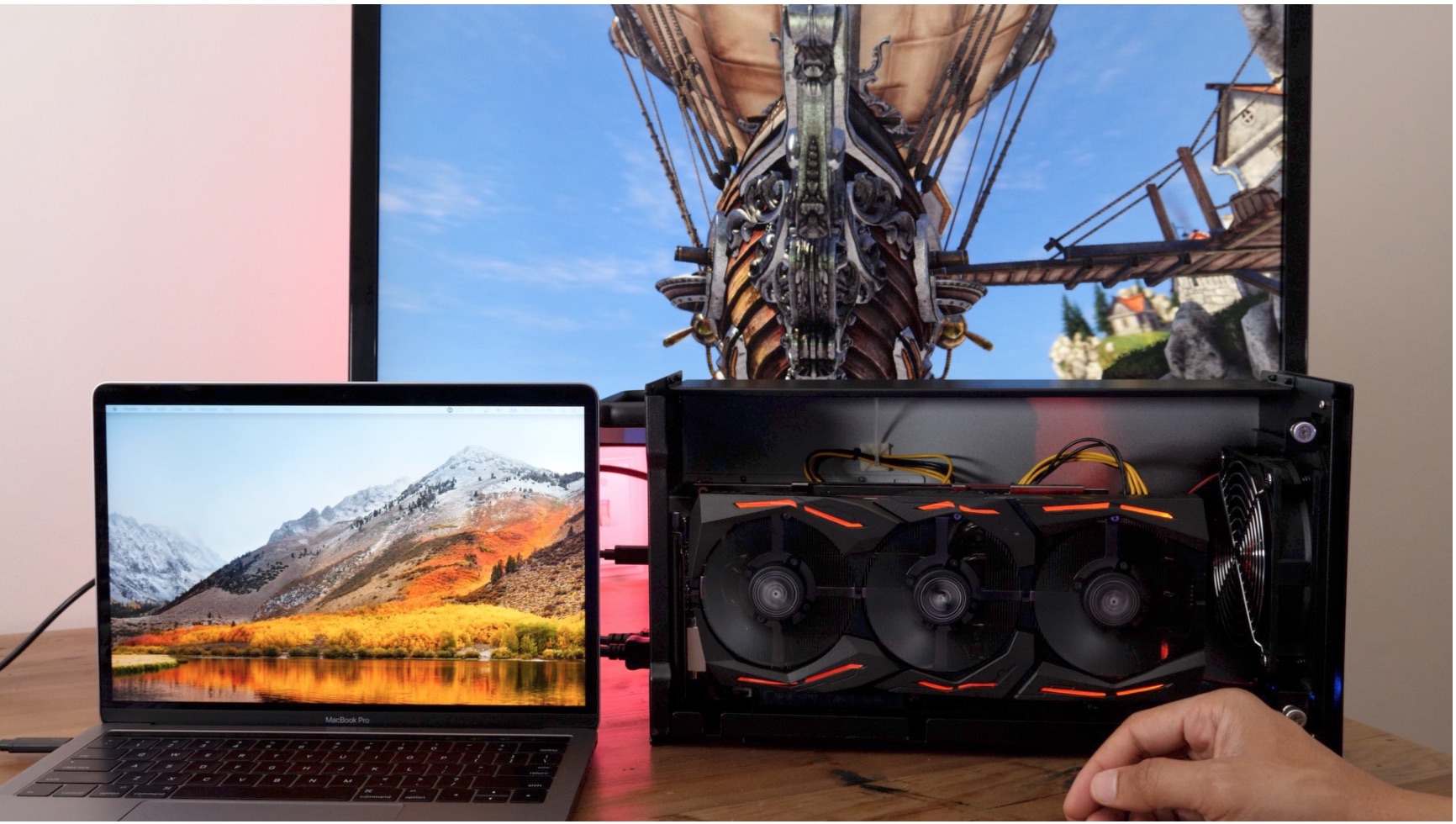 Hands-on. macOS High Sierra’s native eGPU support shows promise [Video] .jpg
