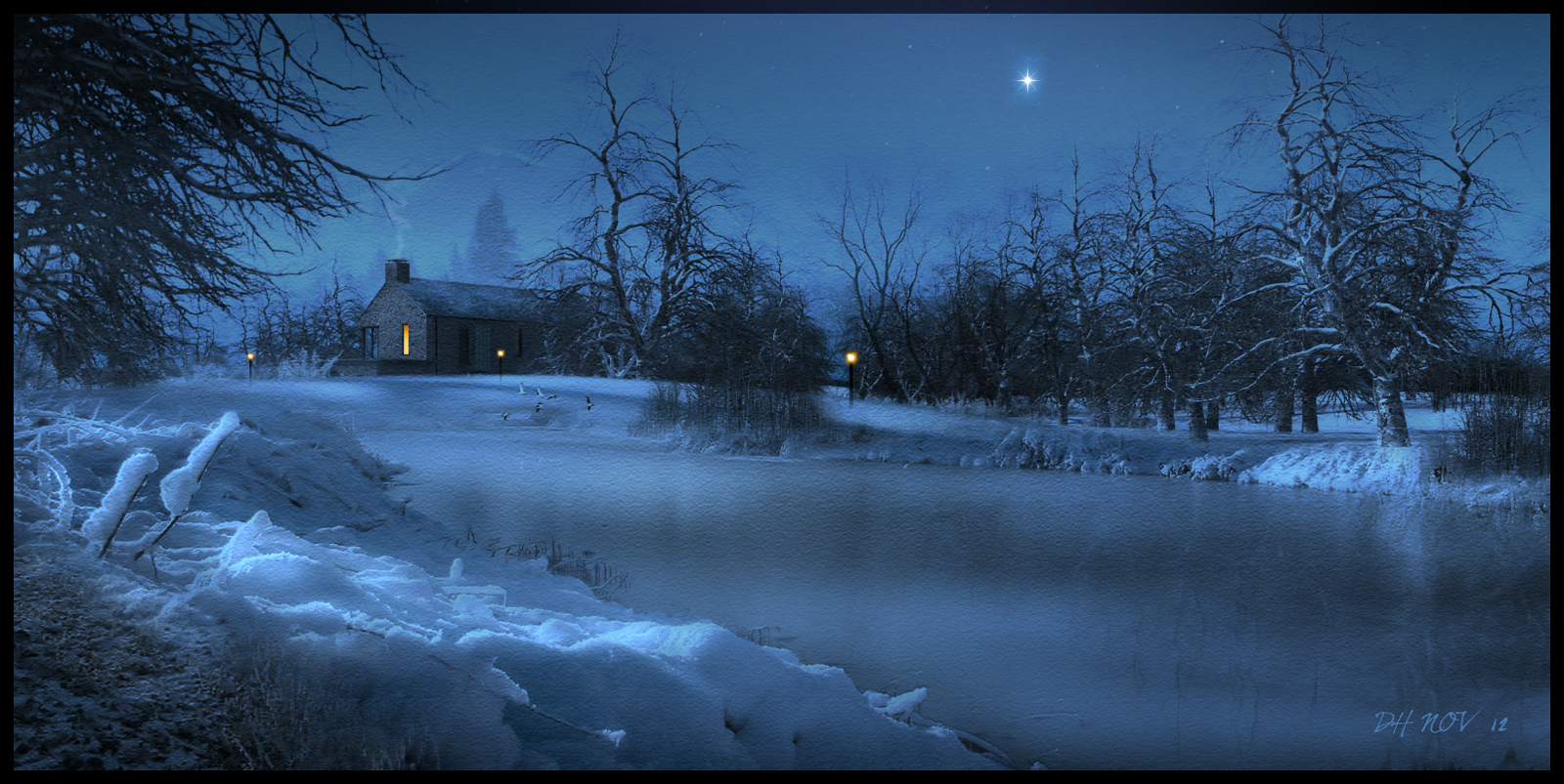 Winter at the riverbank NIGHT.jpg