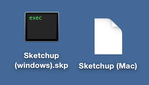 Sketchup preview icon on Mac