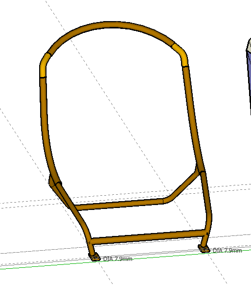 seat frame model