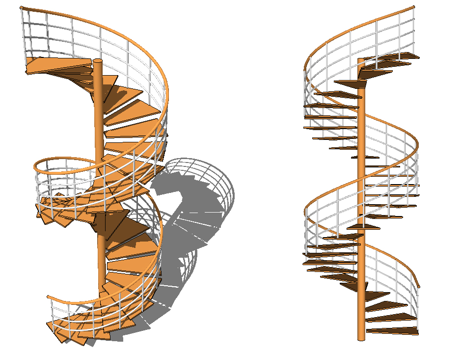 Finished Spiral Staircase