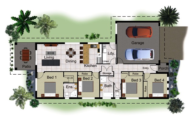 Sample of my finished floor plan