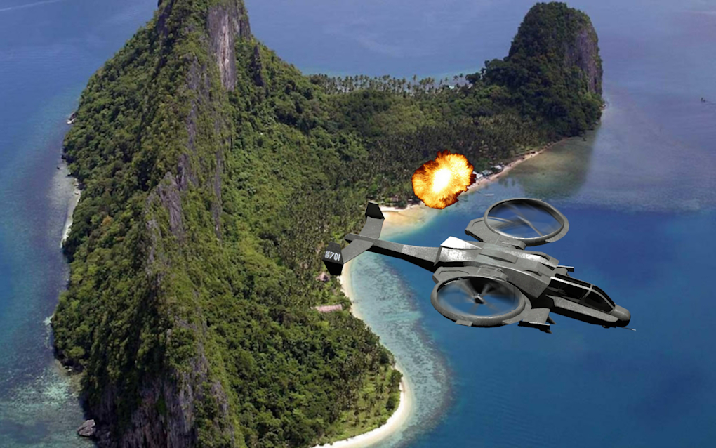 Avatar helicopter.