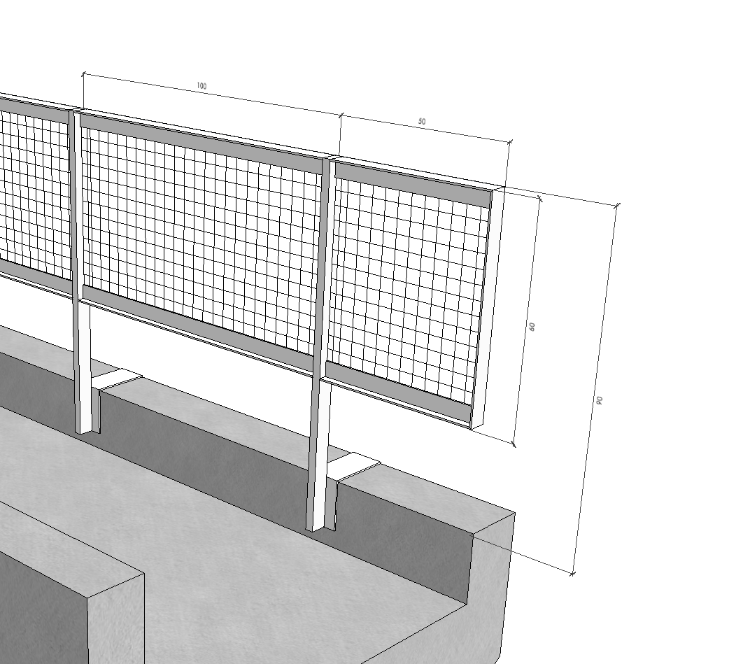 dimensions in Sketchup