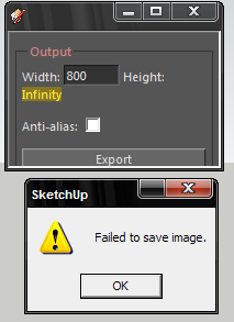This error window pops up: