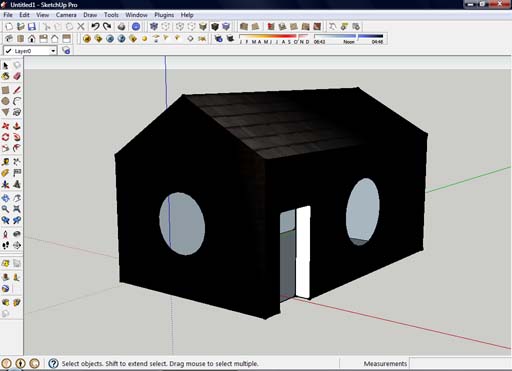 simple model with the problem