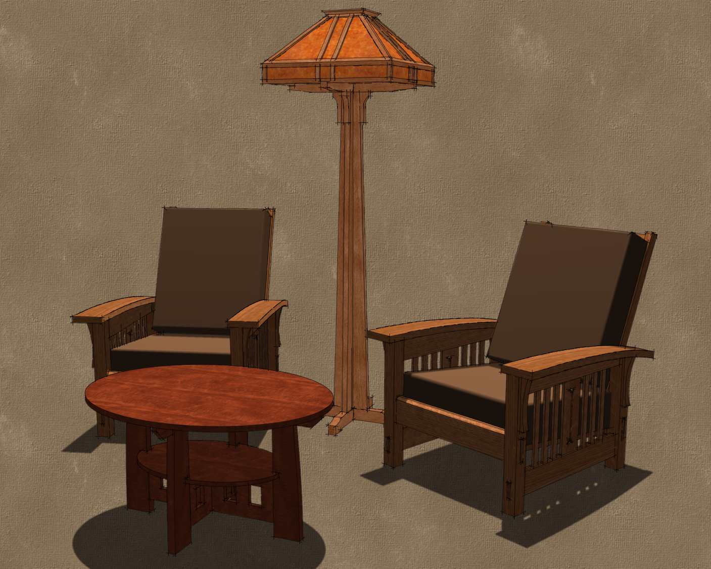 Morris Chairs and Lamp.png