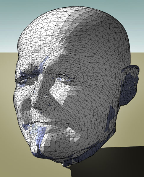 Head built in poser