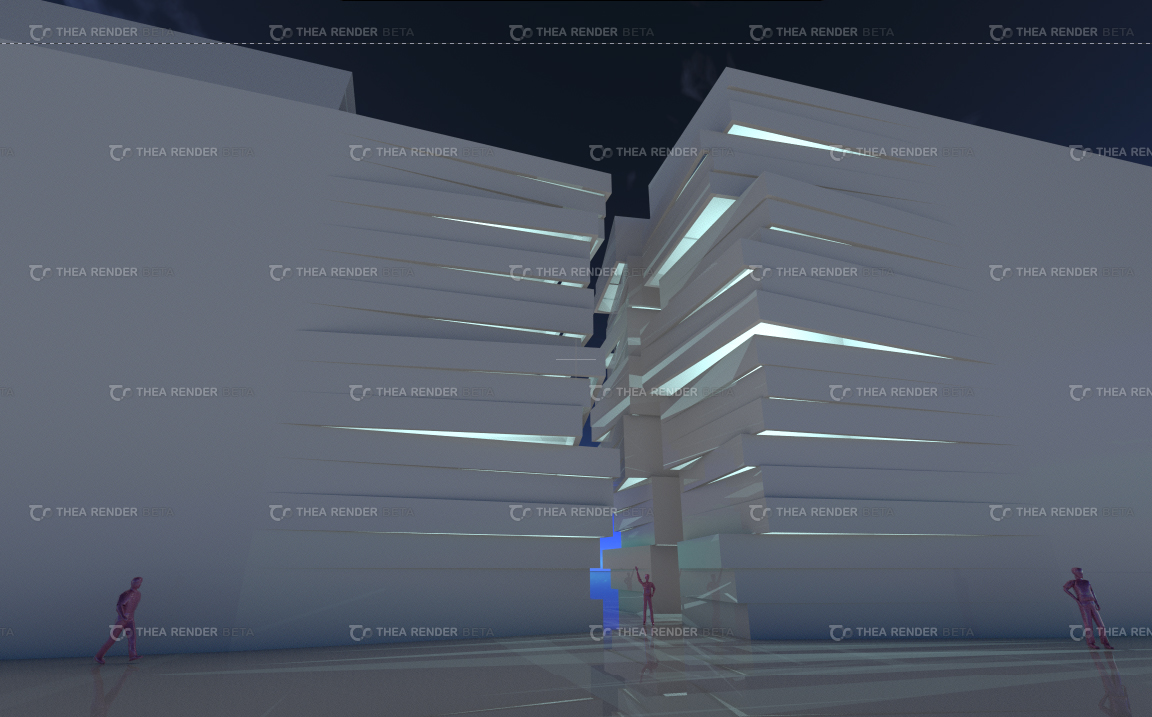 quick interactive render in demo