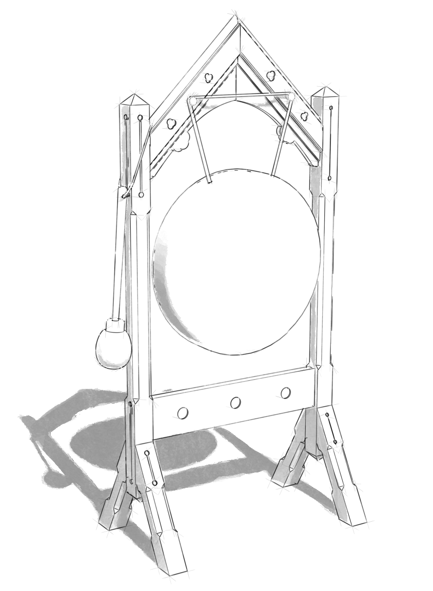 Gothic Revival Dinner Gong.png