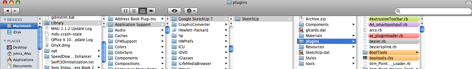 I have a shortcut folder shown in the earlier image, but it is an alias for this path