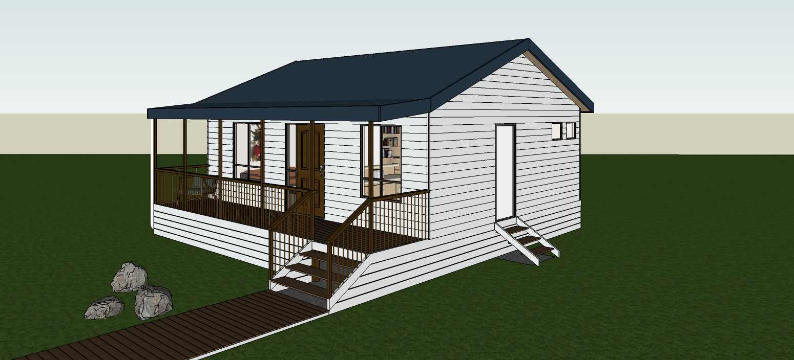 Export image from sketchup, i want that the final image be the same as this.