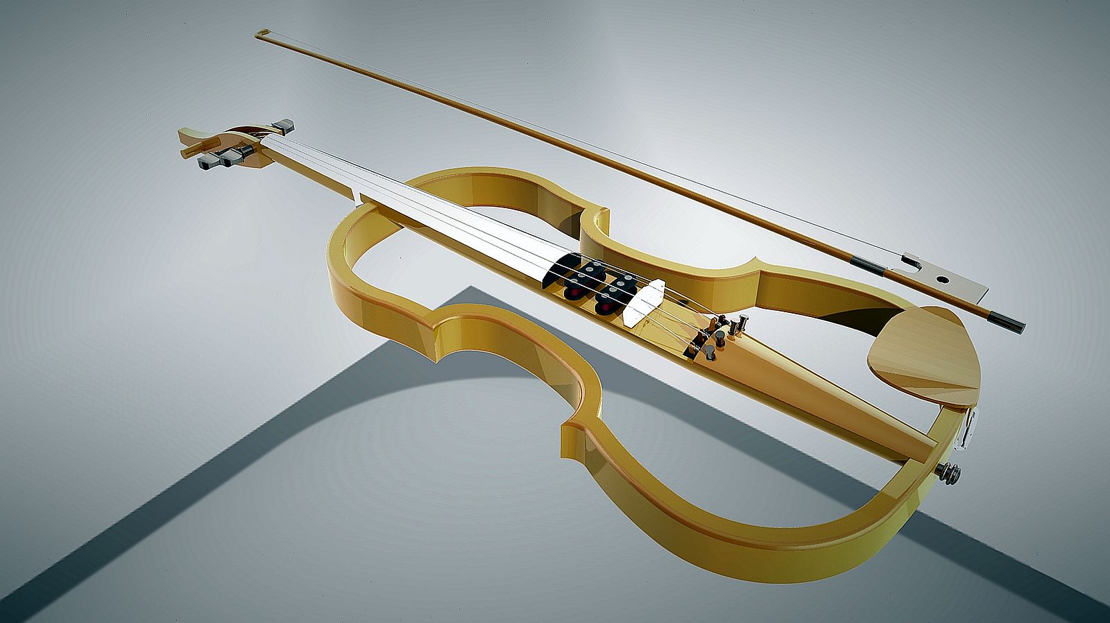 Electronic violin.