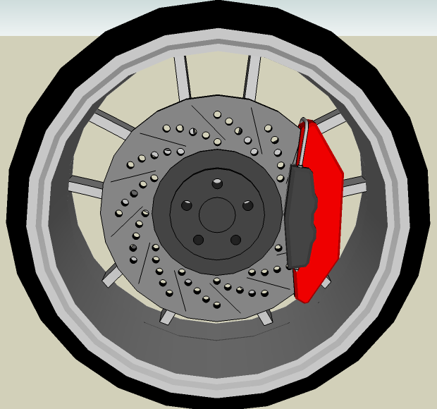 Basically, I started with AD9's brakes. From there, I changed everything. The only thing that's original are the vents.