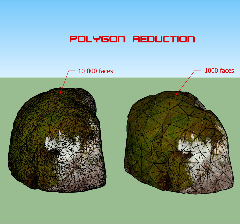 UIR Plugin Polygon Reduction Demo